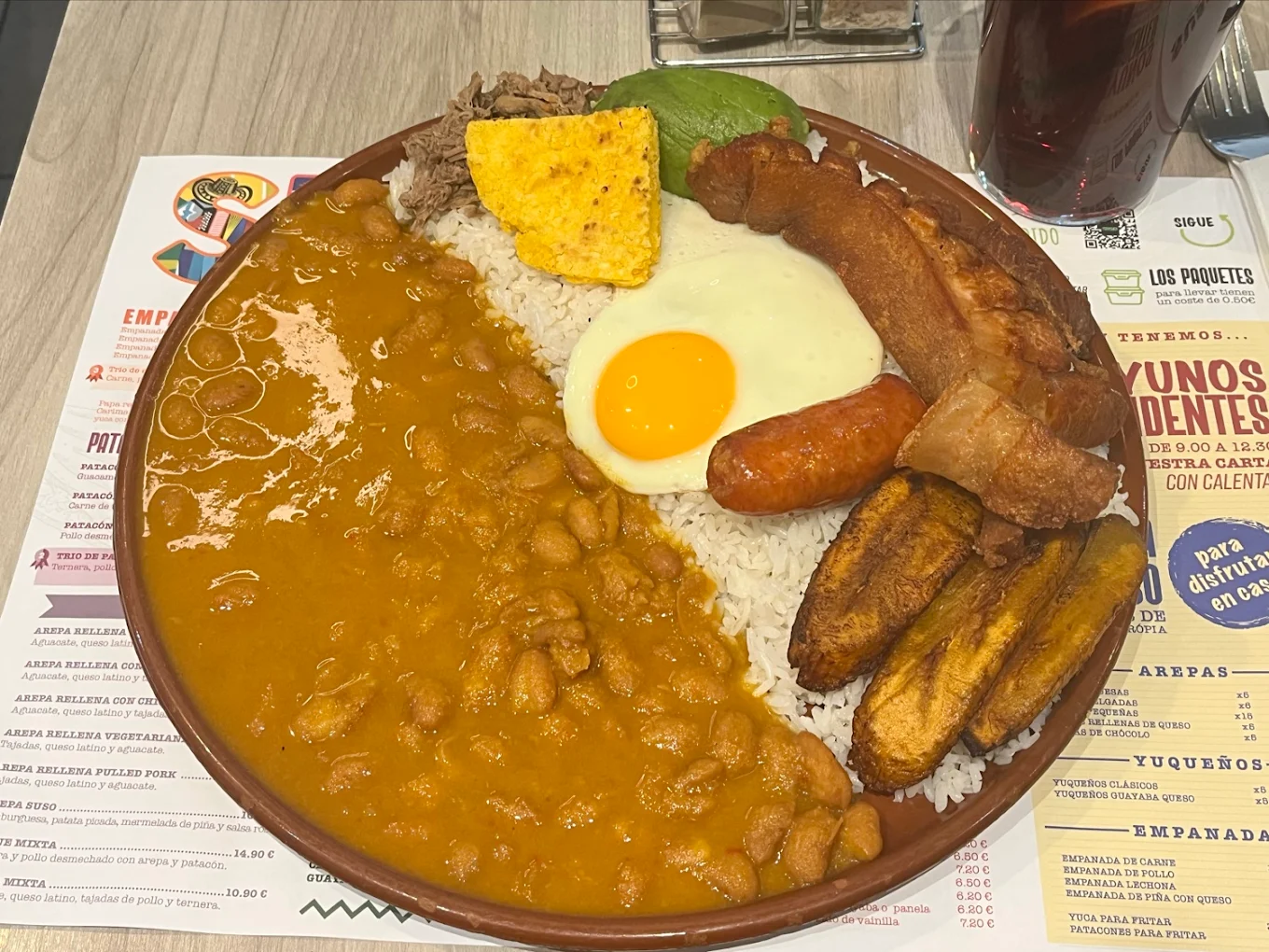 Bandeja Paisa de Suso Restaurante